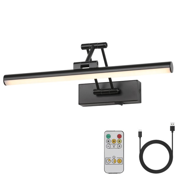Joossnwell Battery Operated Picture Light Wireless Picture Lights for Paintings