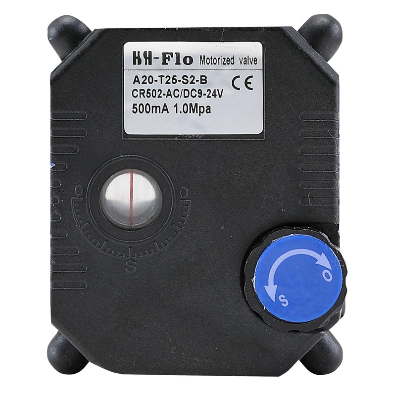 HSH-Flo 1" DN25 NPT 2 Way 12VDC 9-24VAC/DC Stainless Steel