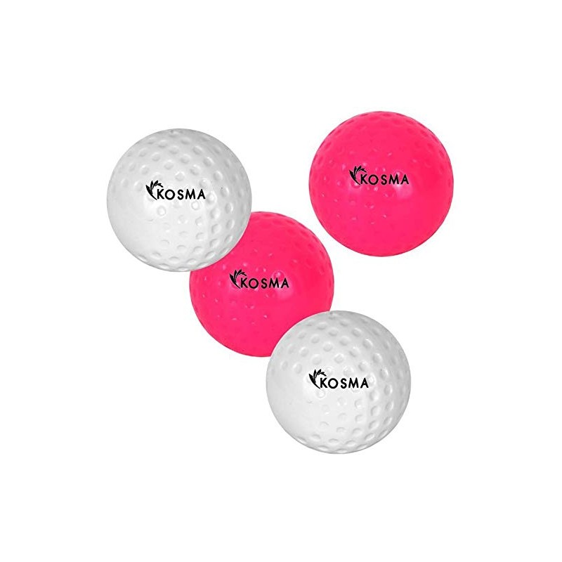 Kosma Set of 4 Dimple Hockey Ball | Outdoor Sports