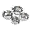 4PCS Stainless Steel Mixing Bowl Set Thickened Soup Bowl Non
