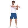 MoFiz Men's Athletic Short with Zipper Pocket Gym Exercise Training