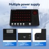 Retekess TH107 Wireless Caregiver Pager, Nurse Call System, Delete Call,