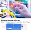 SC UPCFC/upc Male to Female Fiber Optic Adapter Connector Single
