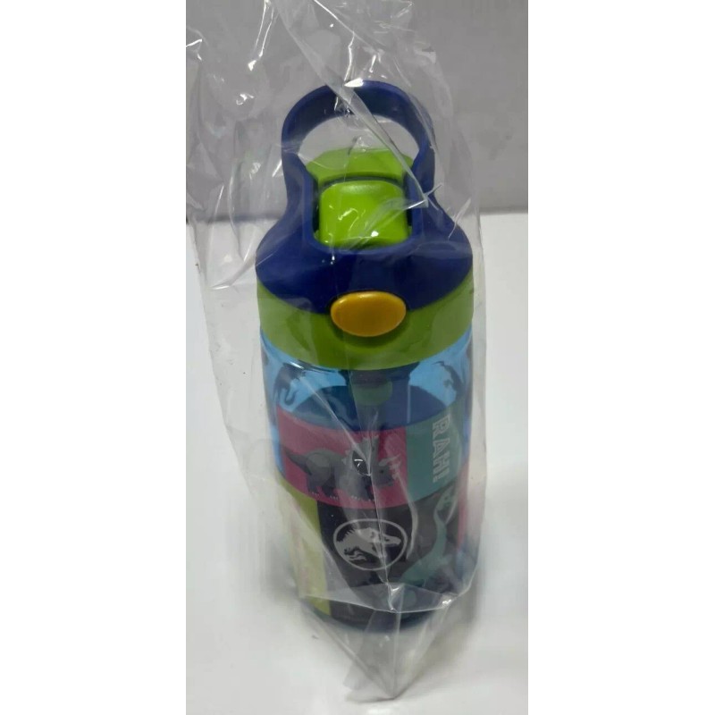 Zak Designs JURASSIC WORLD JURASSIC PARK Cute Youth Water Bottle,
