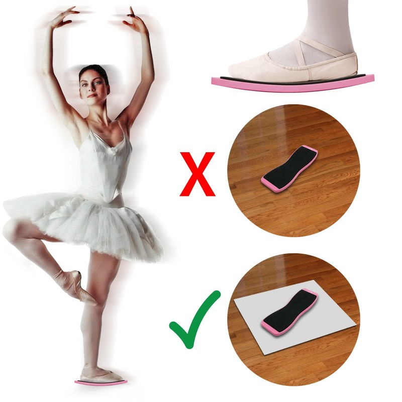 CampTeck Ballet Equipment Kit - Elastic Stretch Band & Dance
