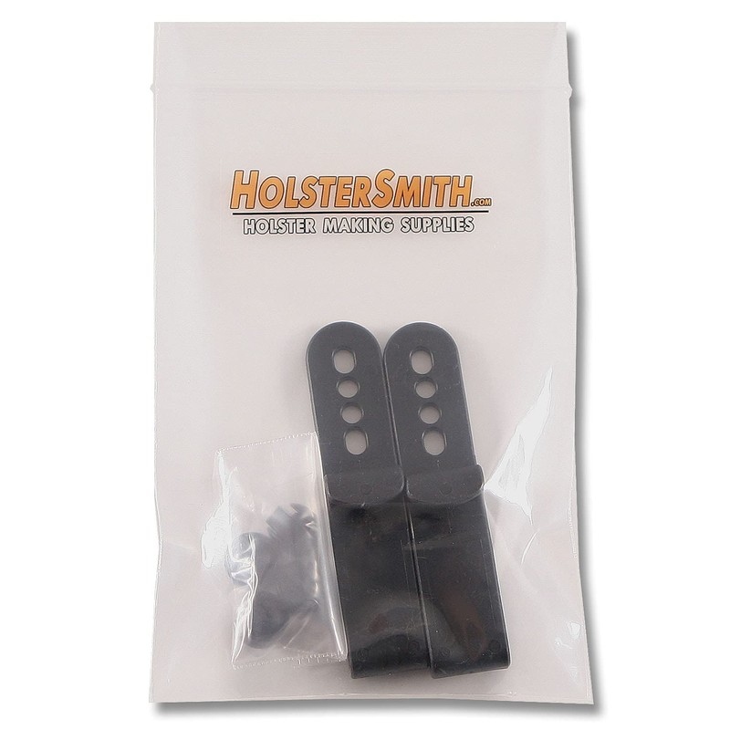 J Hook Holster Clips - (4 Pack w/Mounting Hardware) -