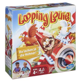 Hasbro Looping Louie 2-4 Children's Play Game, Funny 3D Game, Party Game for Children's Birthdays, Fun Party And Family Game, for Children & Adults, 2- 4 Players, from 4 Years