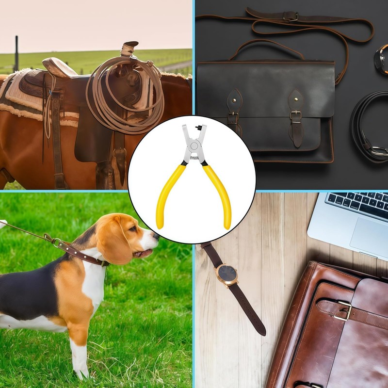 Watch Band Leather Hole Puncher, Universal Belt Punch Hole for