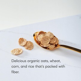 Nature's Path Organic Multigrain Oat Bran Flakes Cereal, 32 oz (Pack of 1), Non-GMO, Earth Friendly Packaging