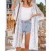 Women's Swimsuit Cover Ups Plus Size Kimonos Summer Chiffon Dressy