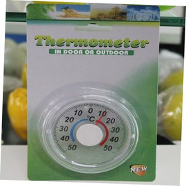 BESPORTBLE 3sets Professional Indoor Wall Thermometer Wooden Room Thermometer Fahrenheit and Celsius for Home School Cottage 2pcs*3