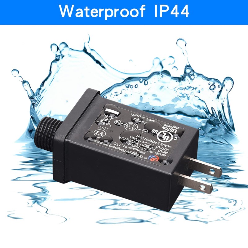 Replacement Yard Inflatable Adapter - 1A Transformer US Plug for