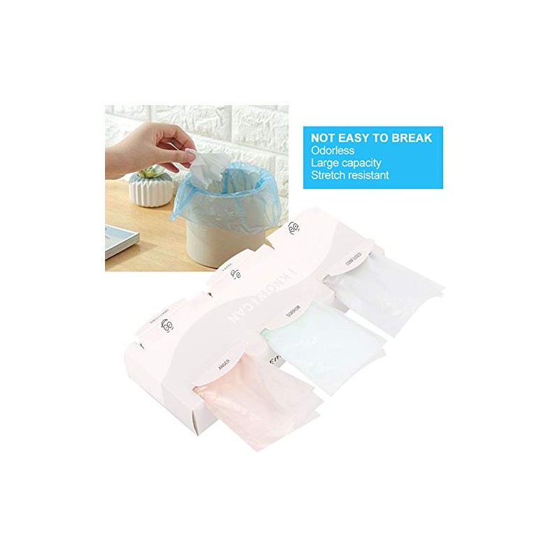 180pcs mini bolsas de basura gruesas para basura de escritorio