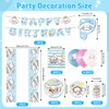 Pygg 70PCS Cinnamon Dog Birthday Party Decorations, Cartoon Theme Party