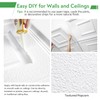 STICKGOO PVC Ceiling Tiles, 2'x2' Glue Up Ceiling Panel Popcorn