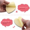 GTHER Heart Shaped Sticky Notes, Colored Sticky Notes Pink Red