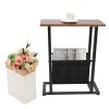 Segawe Small Side Table for Small Spaces Narrow End Table