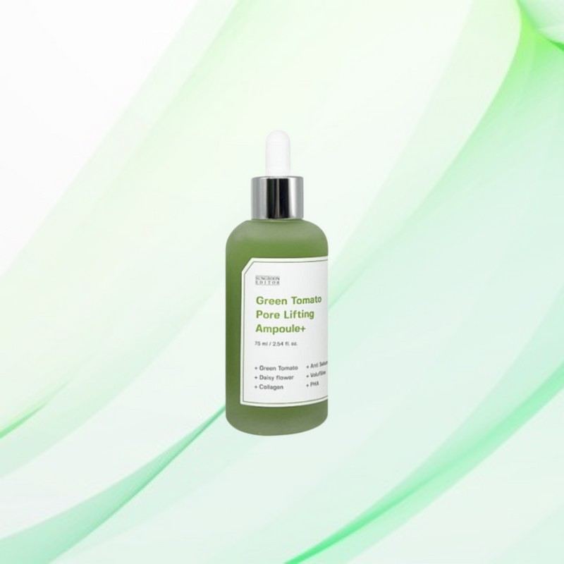 Ingredient Editor 성분에디터 그린토마토 모공앰플 75ml 대용량 피지 포어 리프팅