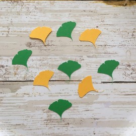 Ginko Leaf Confetti, Leaf Decorations, Leaf Party Supplies, Nature Theme, Garden Party, Autumn Party Supplies, Table Scatter, Leaf Cut Out