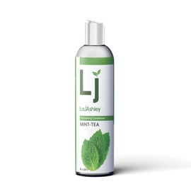 LaJAshley Mint-Tea Stimulating Deep Conditioner, Silicone Free, Vegan, All Natural, Scalp Relief, Detoxifying, Moisturizing 8fl oz
