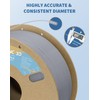 DURAMIC 3D Matte PLA Filament 1.75mm Gray, 1kg Cardboard Spool