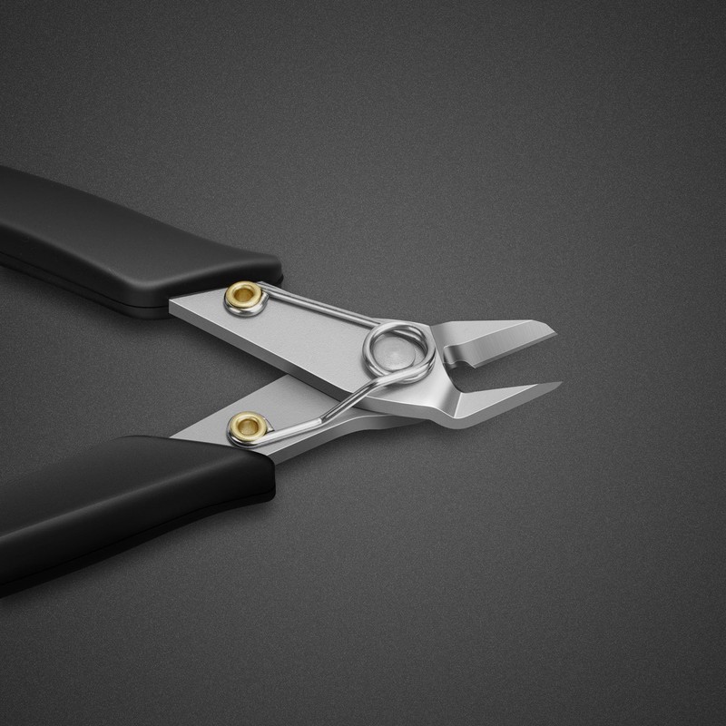 VANCAFUL Wire Cutter, Flush Cutter, ESD Micro Cutter, Stainless Steel