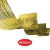 Beistle Gold Metallic Ceiling Streamers – 2 Pack Fringe Party