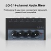 Ultra Low Noise 4 Channel Mixer 4 Input 1 Output