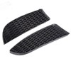 2pcs Front Bumper Fog Light Grill Cover Left Right for