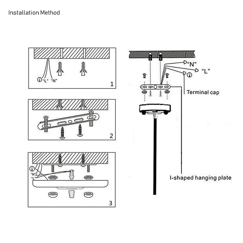108mm Yellow Brass Ceiling Rose for Pendant Light