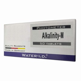 Water-i.d. GmbH TbsPTA50 Water ID 50 Alkalinity Photometer Tablets