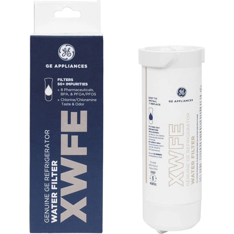 GE XWFE Genuine Refrigerator Water Filter (WITH CHIP)