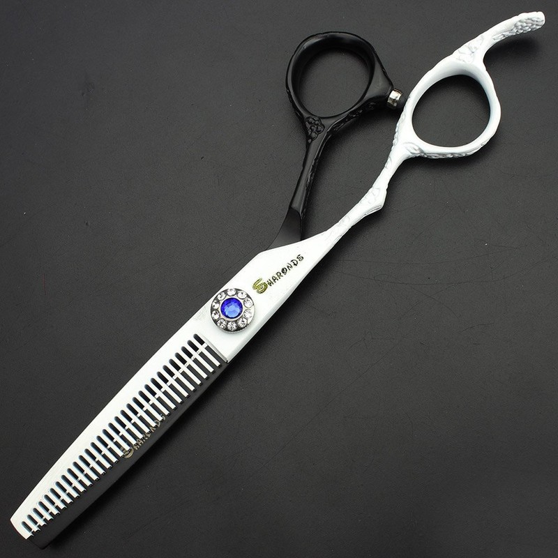Hairdressing Scissors 6 Left-Handed Japanese High-End Barber Scissors 440C