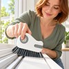 Multi‑Slot Handheld Cleaning Brush, Household Gap Cleaner Tool for Floor