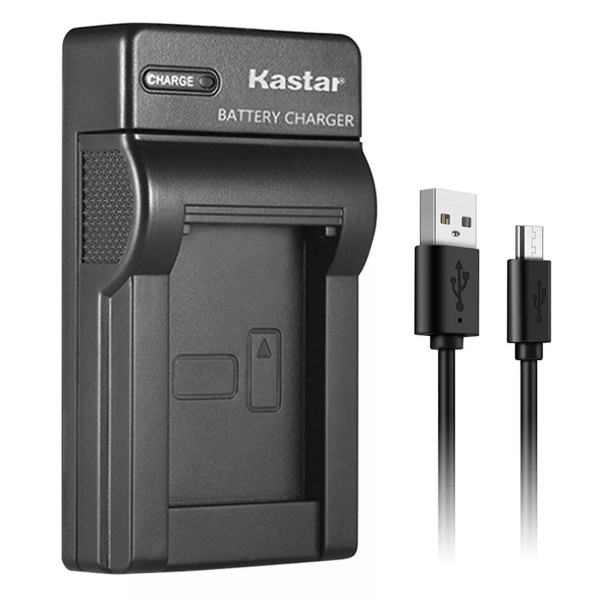 Kastar Battery Slim Charger for Pentax D-LI68 D-LI122 & Pentax