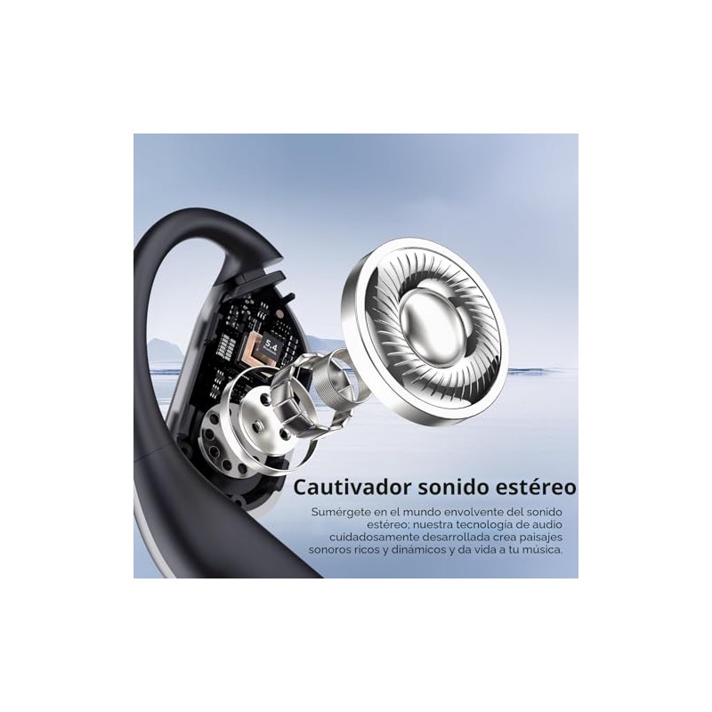 Auriculares inalámbricos con clip abierto para la oreja 2026, auriculares