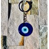 Llavero mágico azul mal de ojo para protección y bendición,
