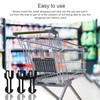 0XBIT Shopping Chip Key Chain, 5 Pieces Chip Shopping Trolley,