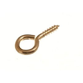 24 x No.6 3.5mm x 30mm Screw In Closed Hooks
