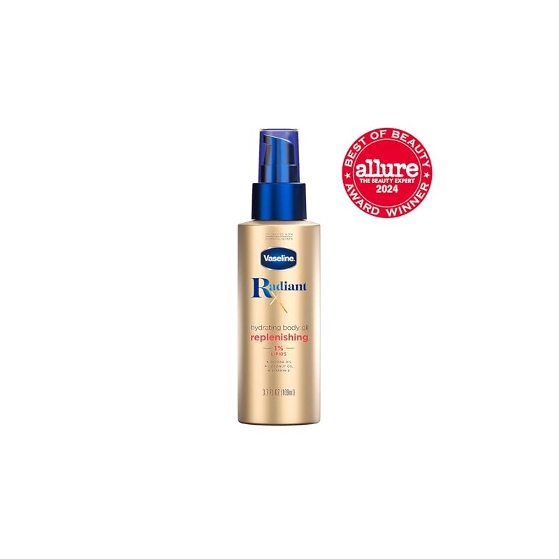 Vaseline- Aceite corporal hidratante y reparador Radiant X con 1