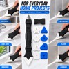 9-in-1 Caulking Tool Kit for Sealant Finishing – Multi-Shape Scrapers