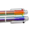 Maydahui 12PCS Multicolor Ballpoint Pen 6-in-1 Retractable Ball Point Pens