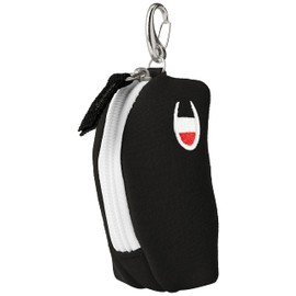 Champion C3-XG704B Unisex Golf Ball Case, Big Logo, Black