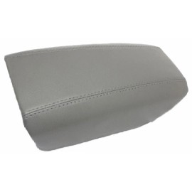 Kar Designers Fits 99-06 Volvo S80 Dark Gray Real Leather Center Console Lid Armrest Cover