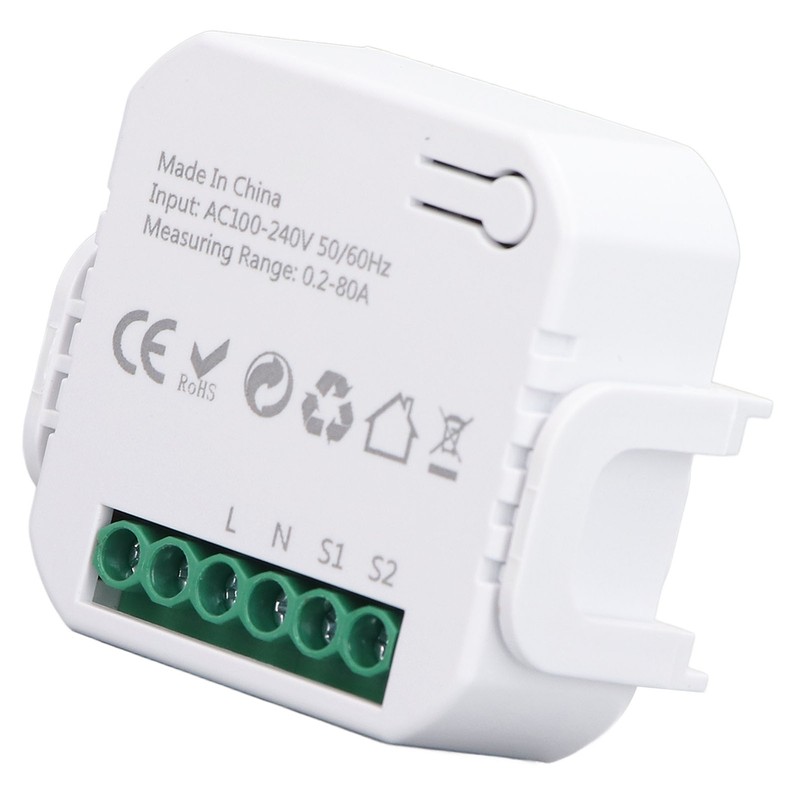Smart Energy Meter WIFI Power Consumption Monitor Single Phase 100‑240V