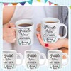6 Pcs Good Friends Are Like Stars Coffee Mugs Gifts