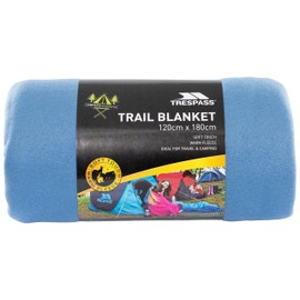 Trespass Snuggles Travel Blanket, 120 cm, Blue (Denim), Each