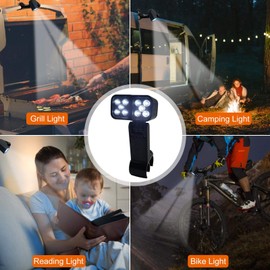 Chiyyak BBQ LED Light Waterproof Super Bright Heat Resistant Flexible Outdoor Cooking