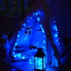 Homemory 2 Pack 33 Ft 100 LED Blue Halloween Fairy
