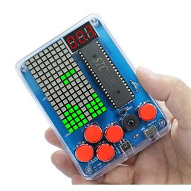 Krasnoyar Pixel Game Machine Production Kit 51 Single-chip Computer Game Recreational Machine DIY Parts Kit
